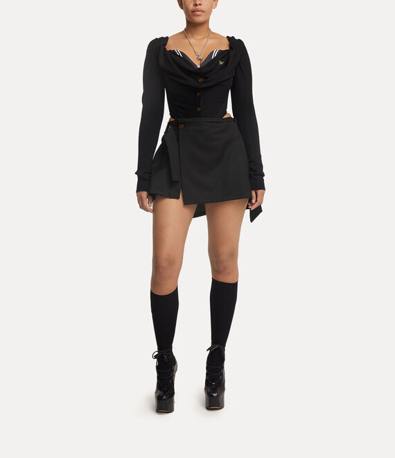 Vivienne Westwood Meghan Kilt in BLACK